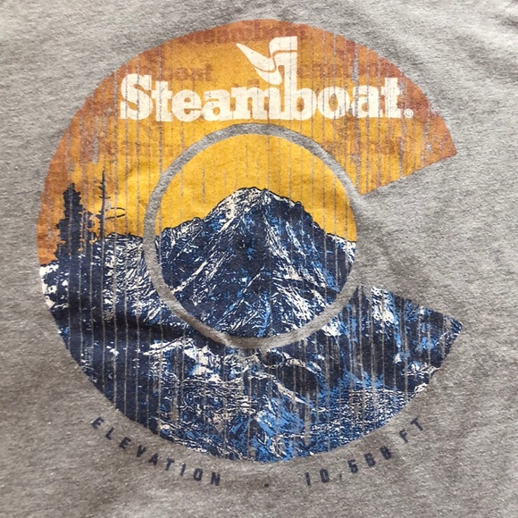 Steamboat Springs long sleeve tee - Picture 2 of 3